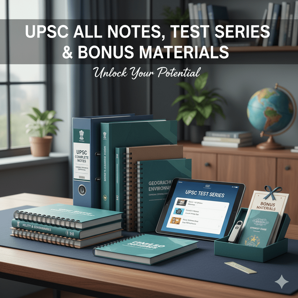 UPSC Notes, Test Series & More