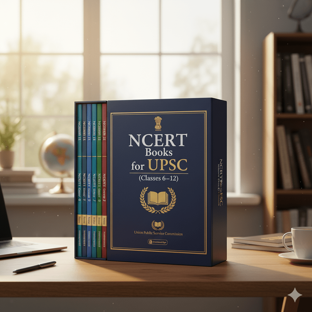 NCERT Books for UPSC (Classes 6–12)