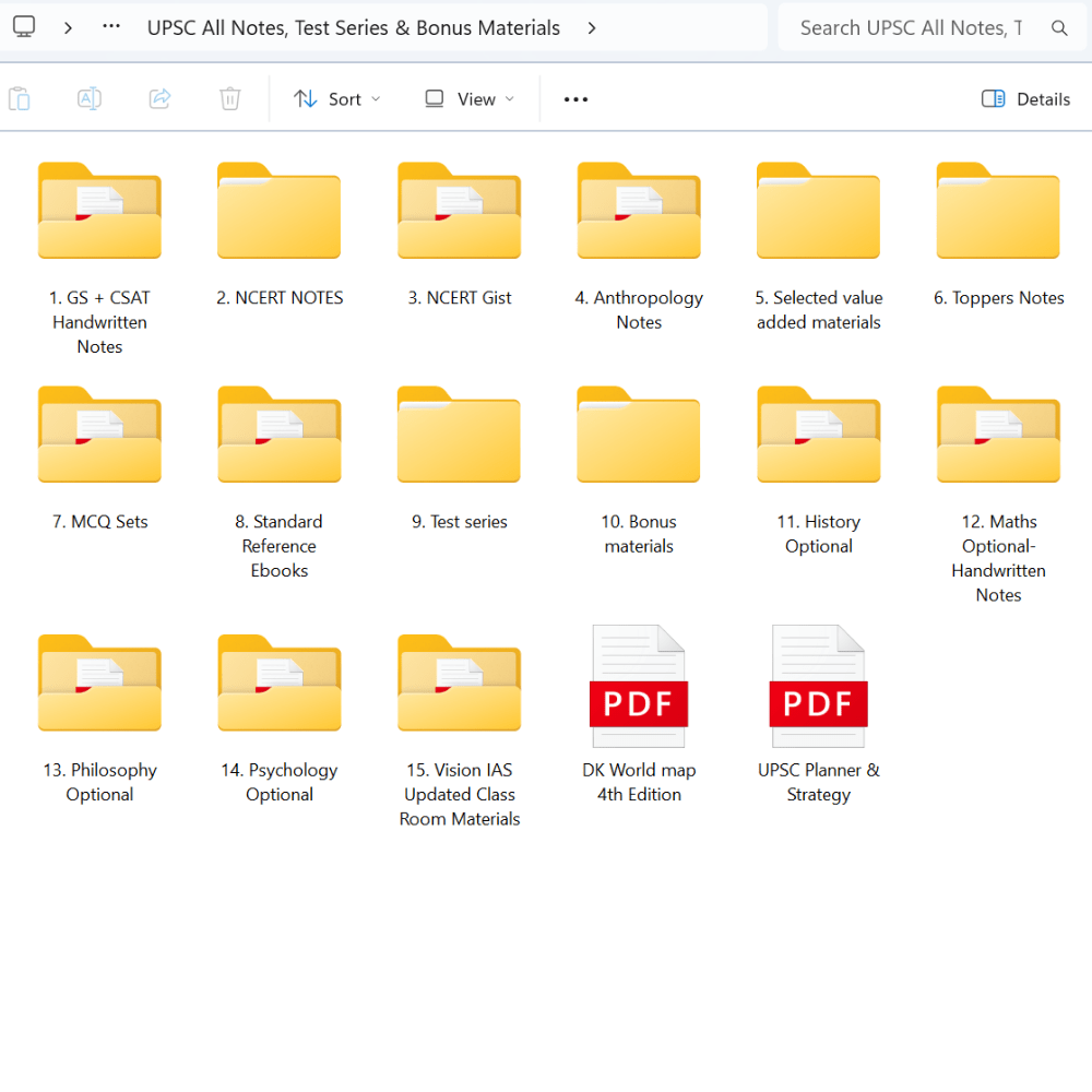 UPSC Notes, Test Series & More